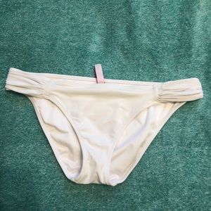 VS PINK swim bottoms white